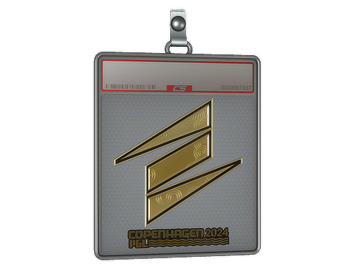Item Sticker Slab | ECSTATIC (Gold) | Copenhagen 2024