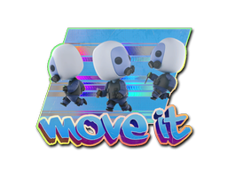 Item Sticker | Move It (Holo)