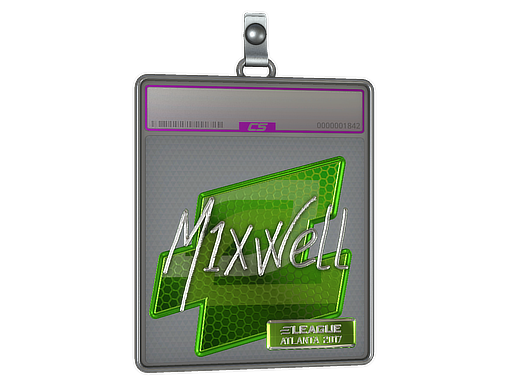 Item Sticker Slab | mixwell (Foil) | Atlanta 2017