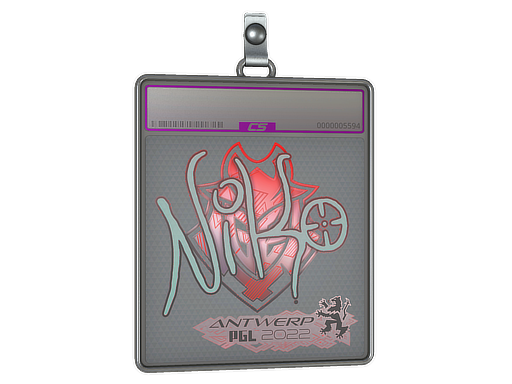 Item Sticker Slab | NiKo (Holo) | Antwerp 2022