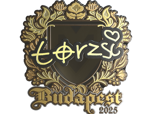 Item Sticker | torzsi (Gold) | Budapest 2025
