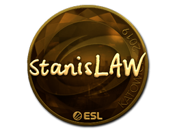 Item Sticker | stanislaw (Gold) | Katowice 2019