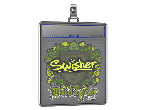 Item Sticker Slab | Swisher | Budapest 2025