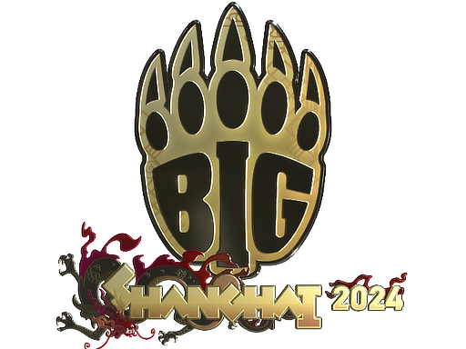 Item Sticker | BIG (Gold) | Shanghai 2024