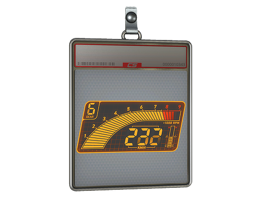 Item Sticker Slab | Digital Dashboard (Lenticular)
