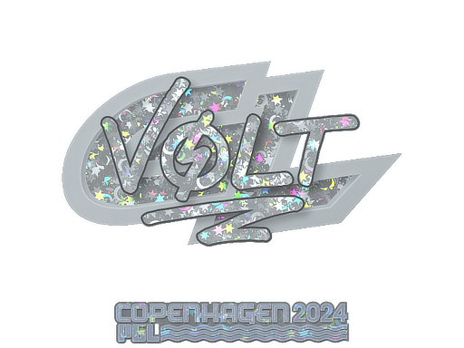 Item Sticker | volt (Glitter) | Copenhagen 2024