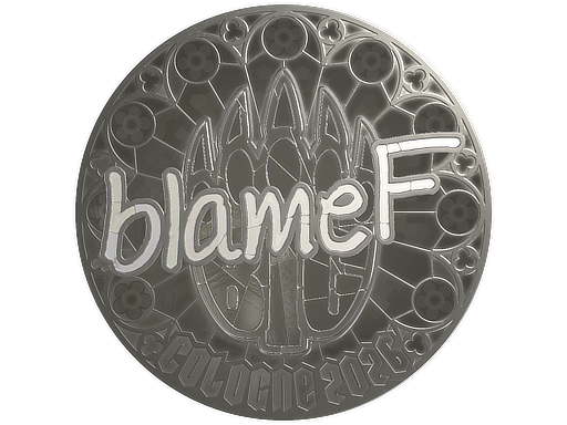 Item Sticker | blameF (Foil) | Cologne 2026