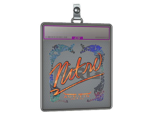 Item Sticker Slab | nitr0 (Holo) | Austin 2025