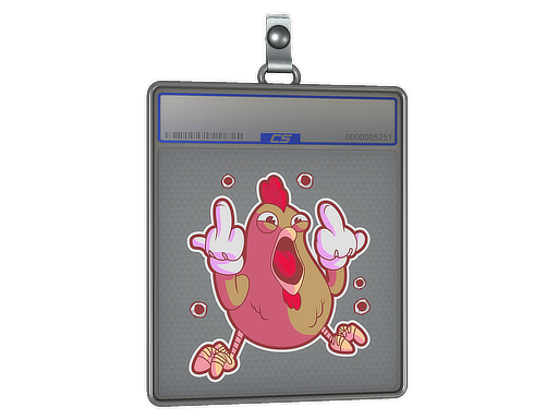 Item Sticker Slab | Get Clucked