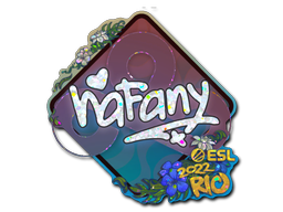 Item Sticker | nafany (Glitter) | Rio 2022