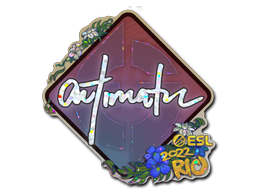 Item Sticker | autimatic (Glitter) | Rio 2022