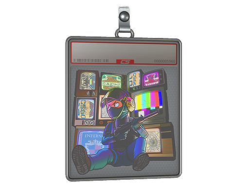 Item Sticker Slab | TV Installation (Lenticular)