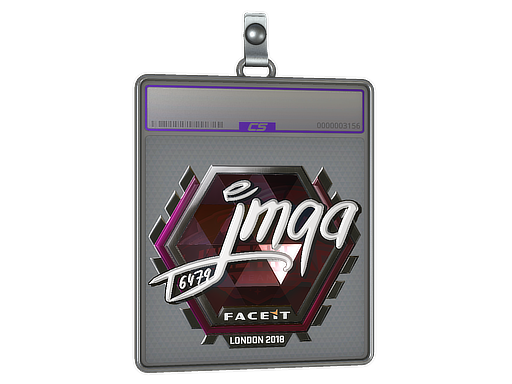 Item Sticker Slab | jmqa (Foil) | London 2018