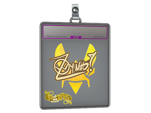 Item Sticker Slab | ZywOo (Holo) | Paris 2023