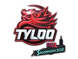 Cosmetic Sticker | Tyloo (Foil) | Stockholm 2021 of Craft