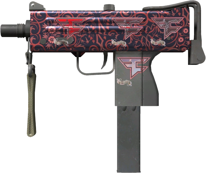 Item MAC-10 | Red Filigree