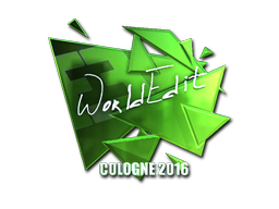 Item Sticker | WorldEdit (Foil) | Cologne 2016