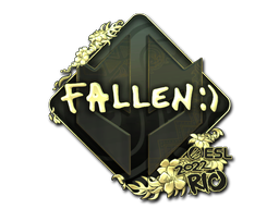 Item Sticker | FalleN (Gold) | Rio 2022