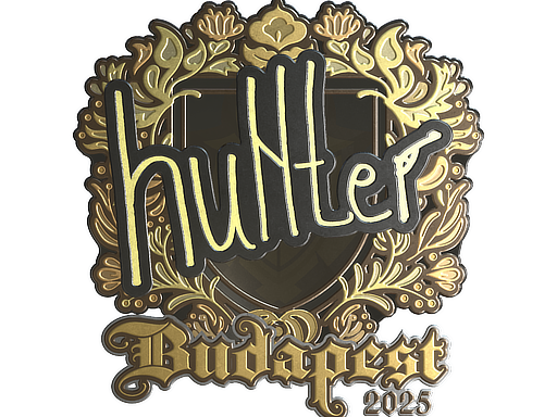 Item Sticker | huNter- (Gold) | Budapest 2025