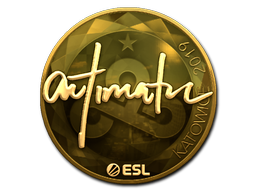 Item Sticker | autimatic (Gold) | Katowice 2019