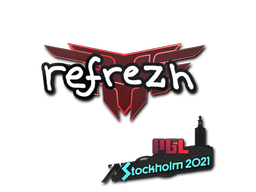 Item Sticker | refrezh | Stockholm 2021