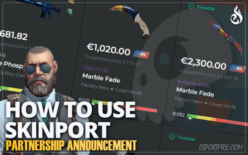 Thumbnail of article How to use Skinport - Partnership Announcement
