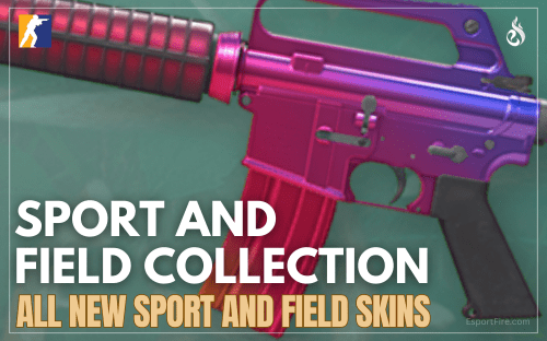 Thumbnail of article All skins in the Sport and Field Collection in CS2