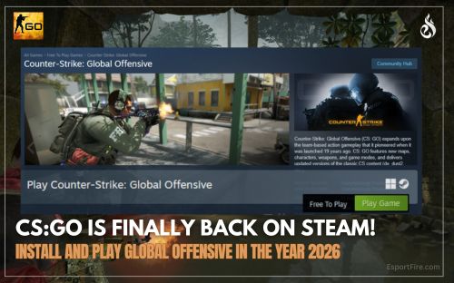 Thumbnail of article CS:GO is finally back on Steam!