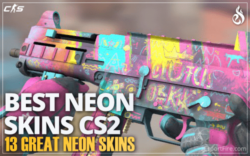 Thumbnail of article Some of the best neon themed skins in CS2