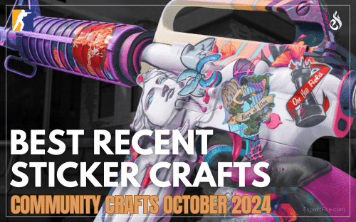 Thumbnail of article Best New CS2 Sticker Crafts - October Edition