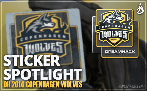 Thumbnail of article Sticker Spotlight DreamHack 2014 Copenhagen Wolves crafts, supply & price