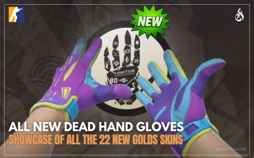 Thumbnail of article All new gloves from the new Dead Hand Collection in CS2
