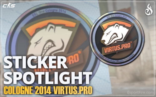 Thumbnail of article Crafts, Prices & Supply Cologne 2014 Virtus.pro (Holo) - Sticker Spotlight #67