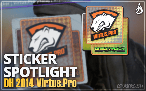 Thumbnail of article DreamHack 2014 Virtus Pro crafts, price and supply - Sticker Spotlight #27