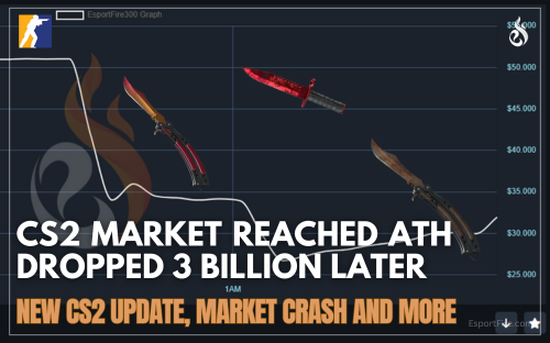 Thumbnail of article From the new CS2 Update, the Market Cap and Market crash.