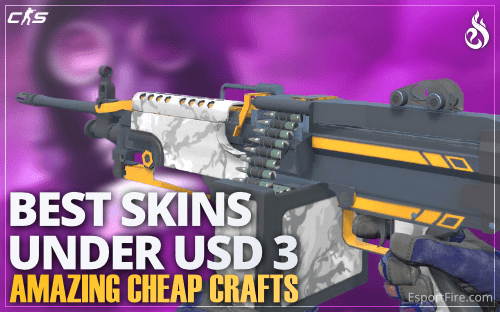 Thumbnail of article Best CS2 Skins under USD 3 in 2024!