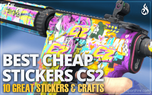 Thumbnail of article Best Cheap Stickers in CS2 - 2024