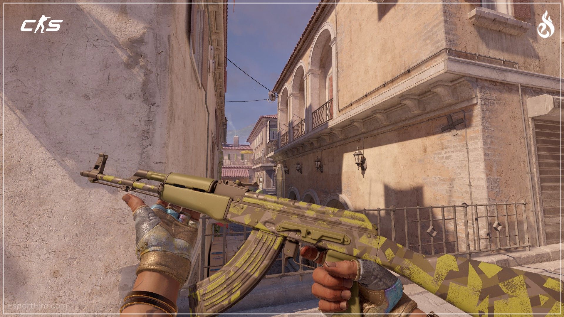 Budget AK-47 Skins In Counter Strike 2 Olive Polycam Green AK