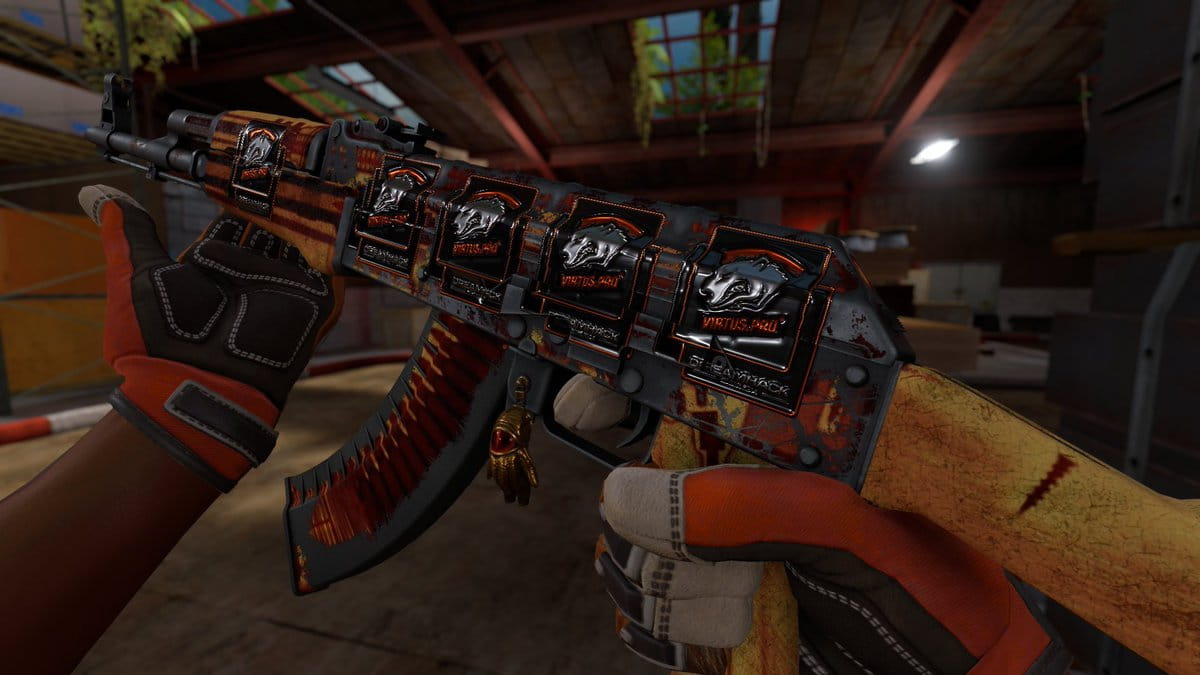 AK-47 X-Ray Sticker Craft