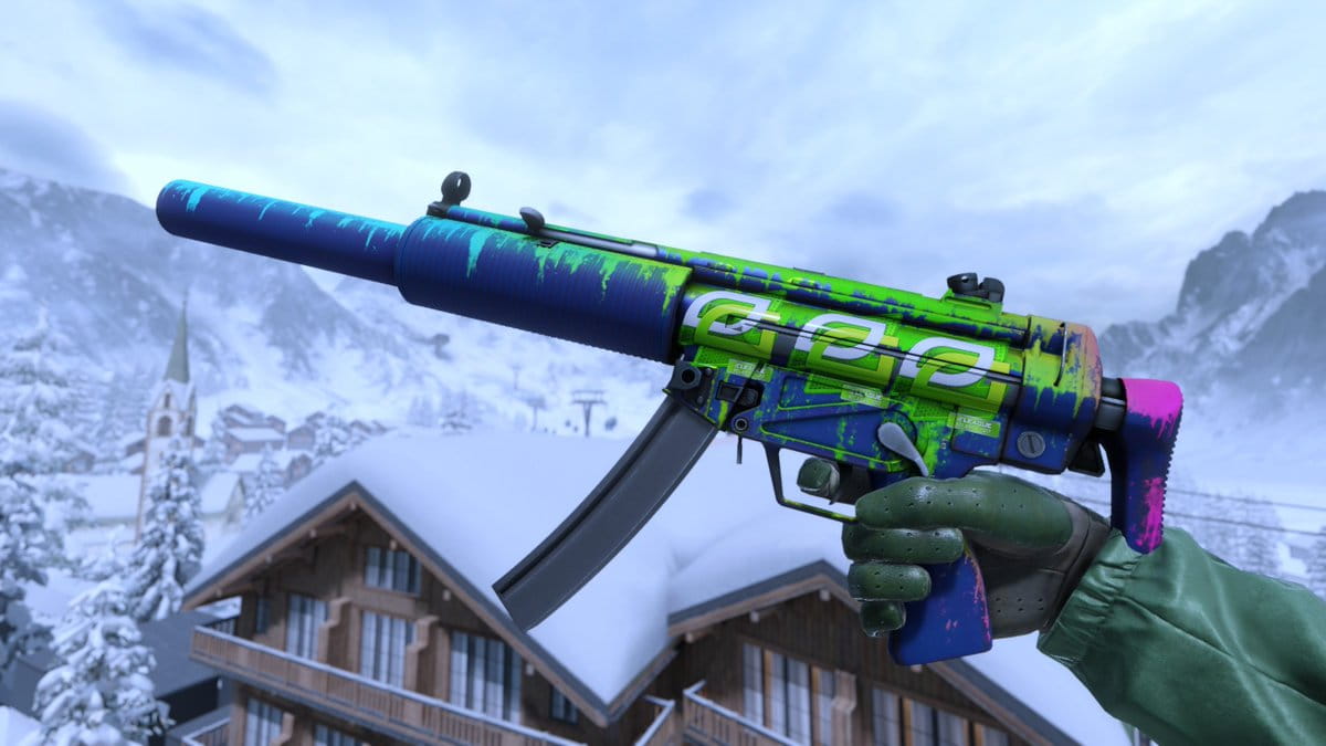 MP5-SD Phosphor Sticker Craft