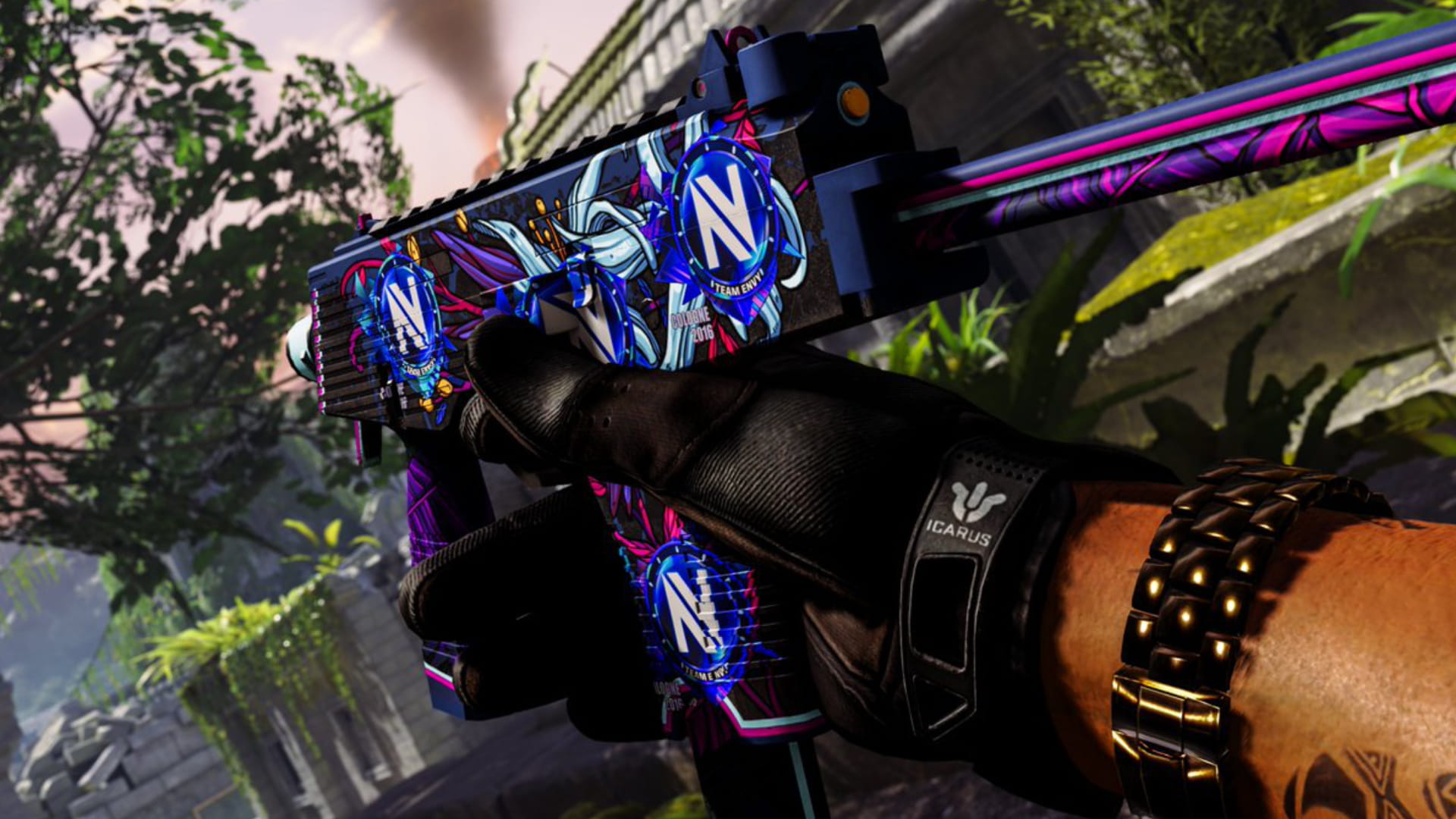 MP9 Wild Lily Sticker Craft