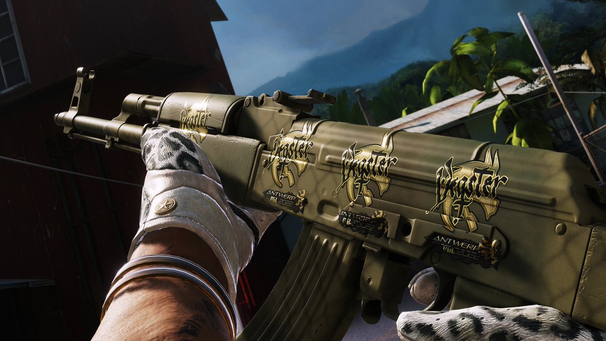 CS2 community sticker craft article AK 47 Safari mesh craft