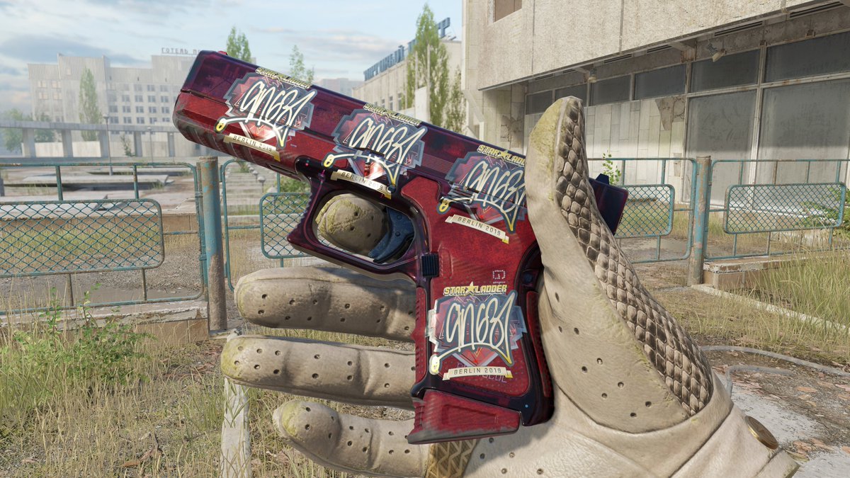Glock 18 Ghost Protocol with 4x Angel Berlin community sticker craft