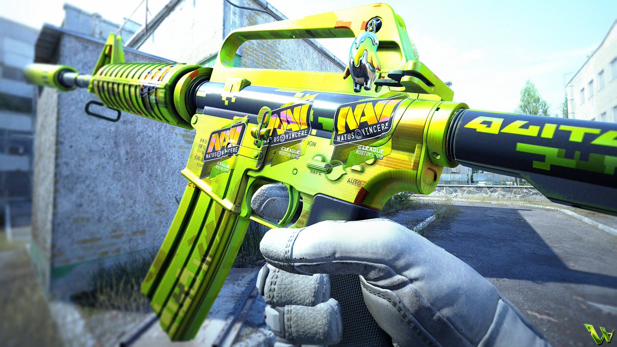 M4A1 S Fatal Glitch sticker craft esportfire