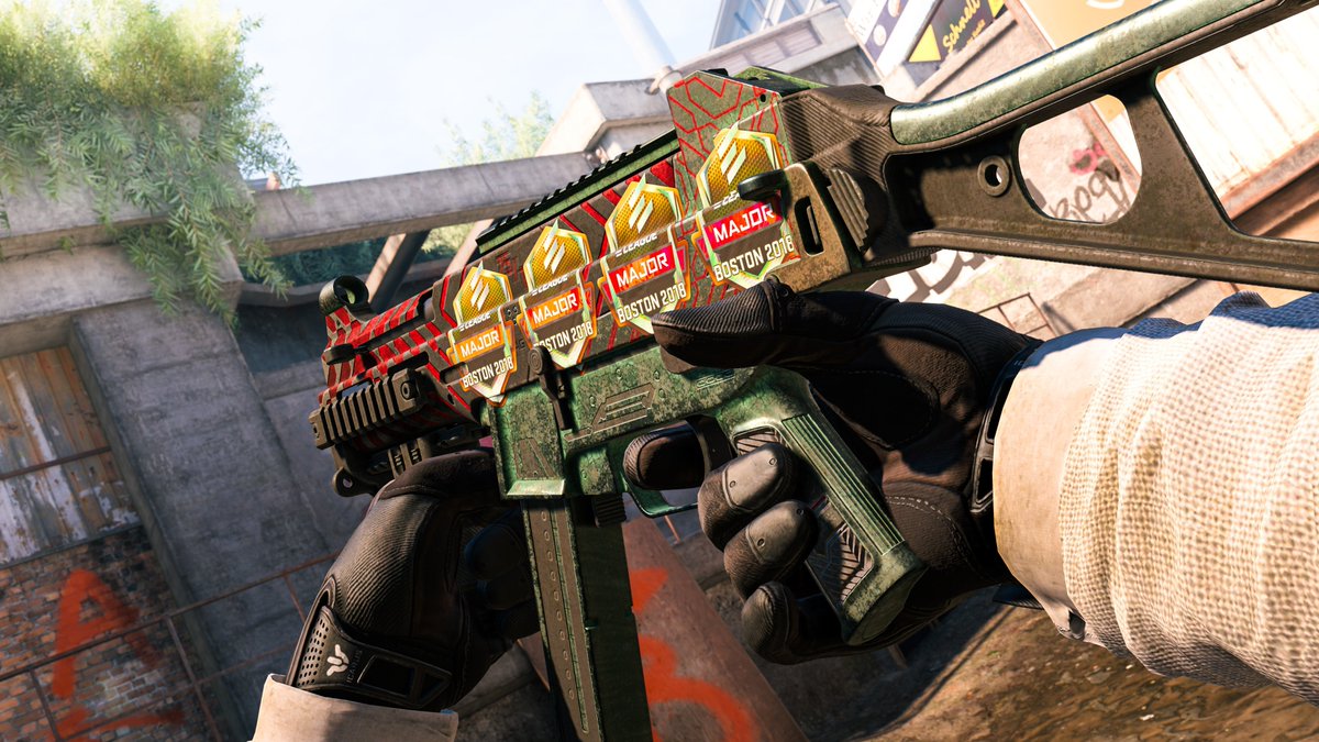 UMP45 Fragment sticker craft Eleague craft