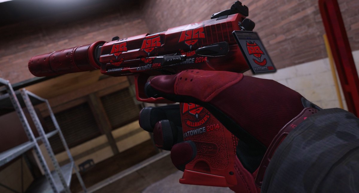 USP-S Bleeding Edge Sticker Craft