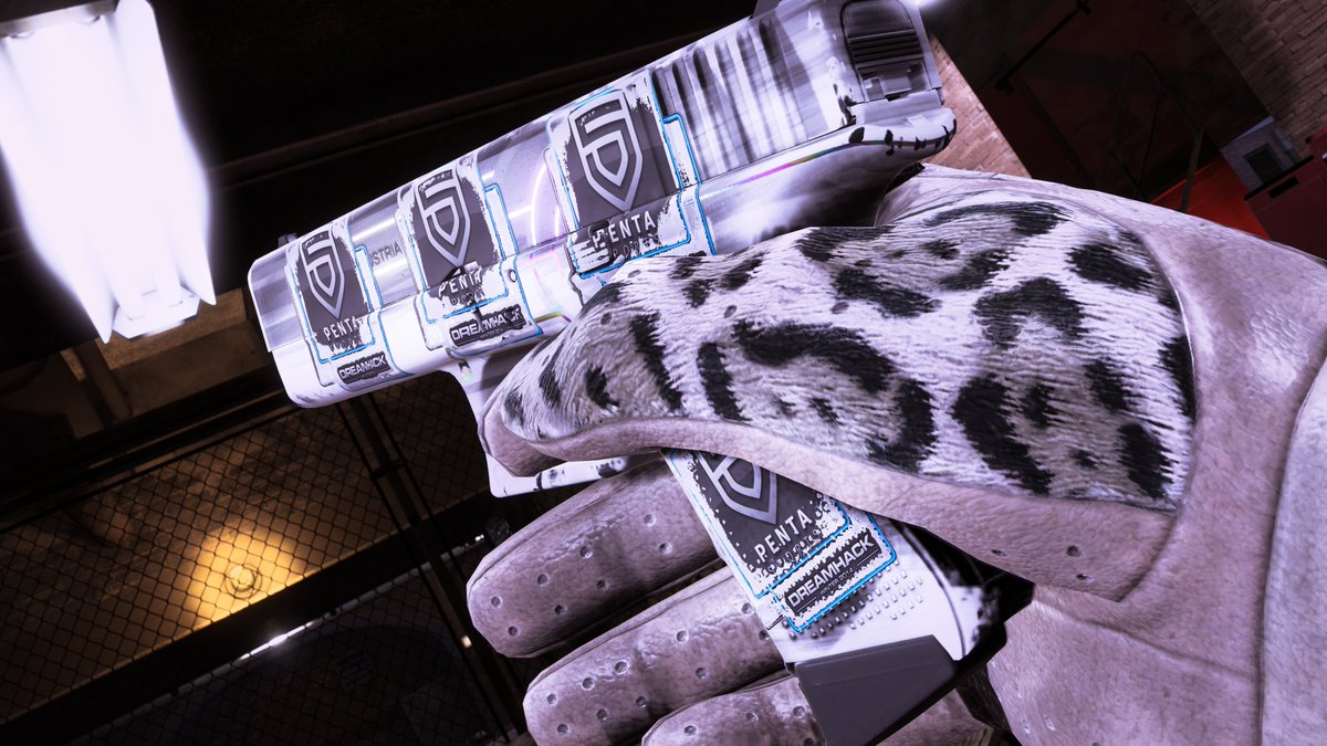 Glock-18 Trace Lock Sticker Craft