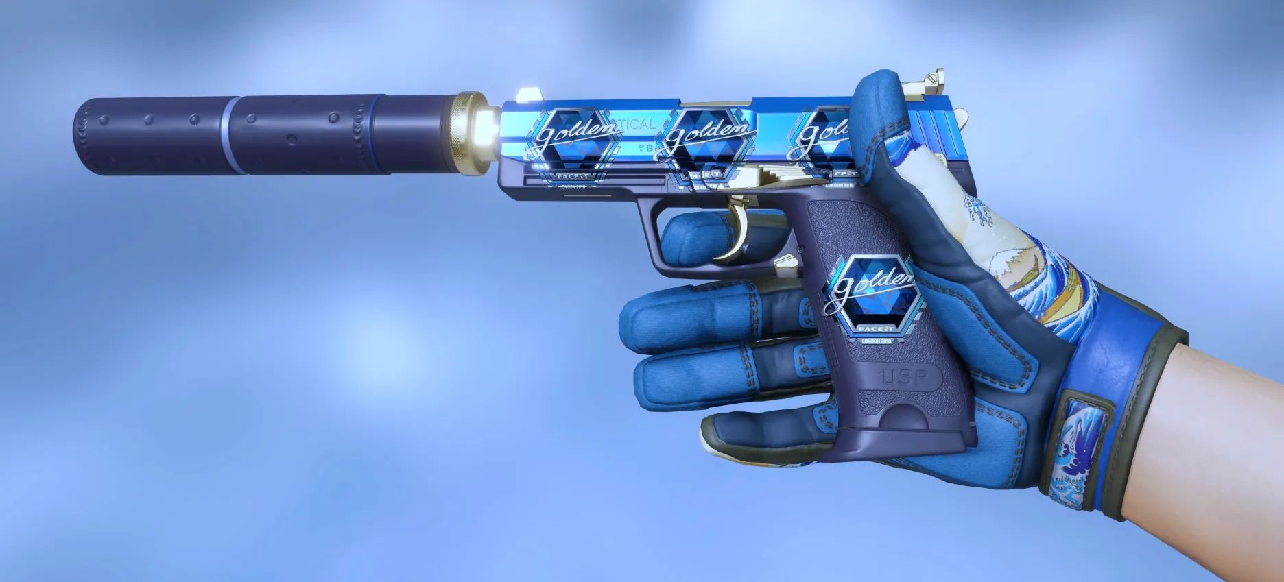 USP-S Royal Guard Sticker Craft