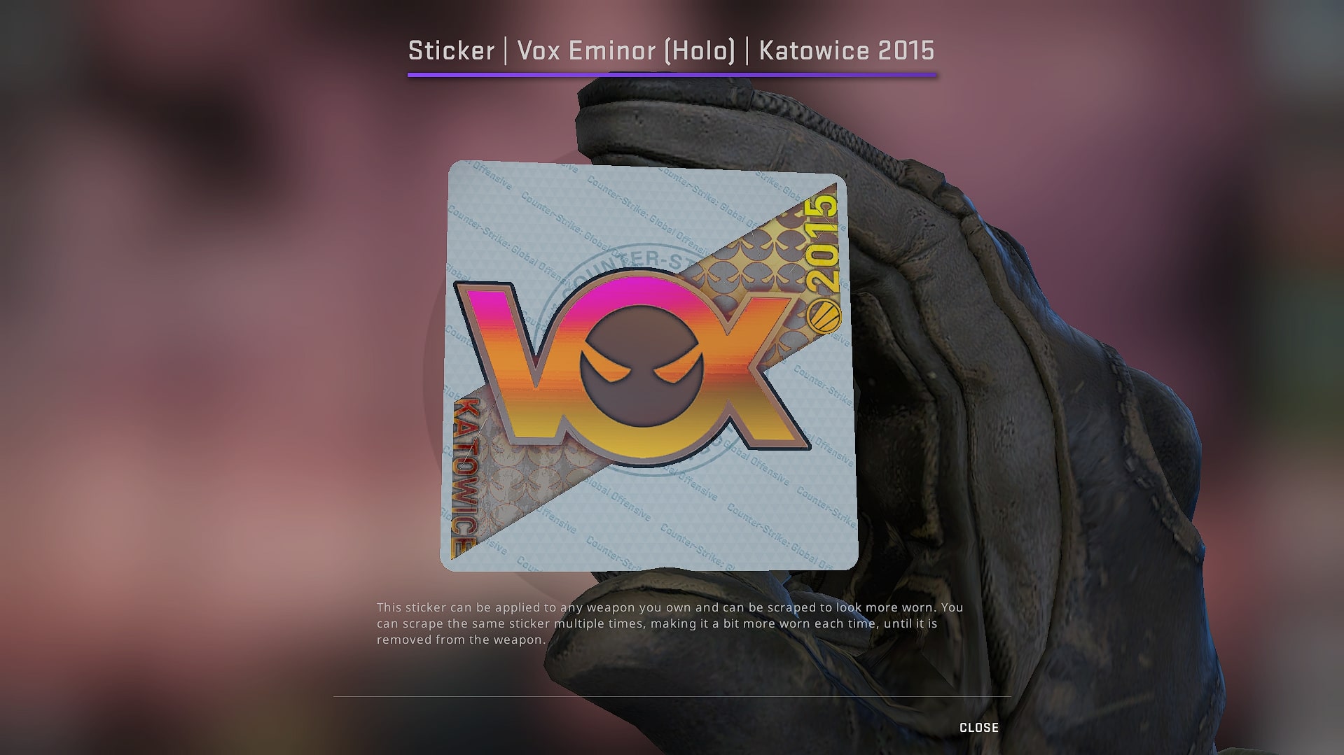 Katowice 2015 Vox Eminor (Holo)