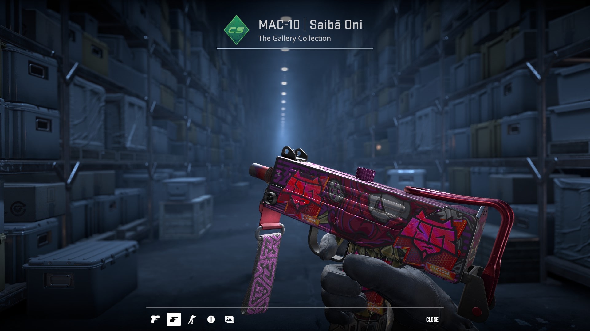 MAC-10 | Saiba Oni Sticker Craft